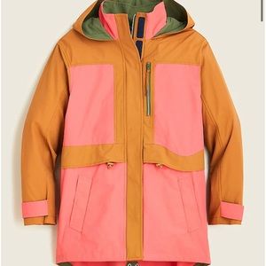 Colorblock lightweight jacket